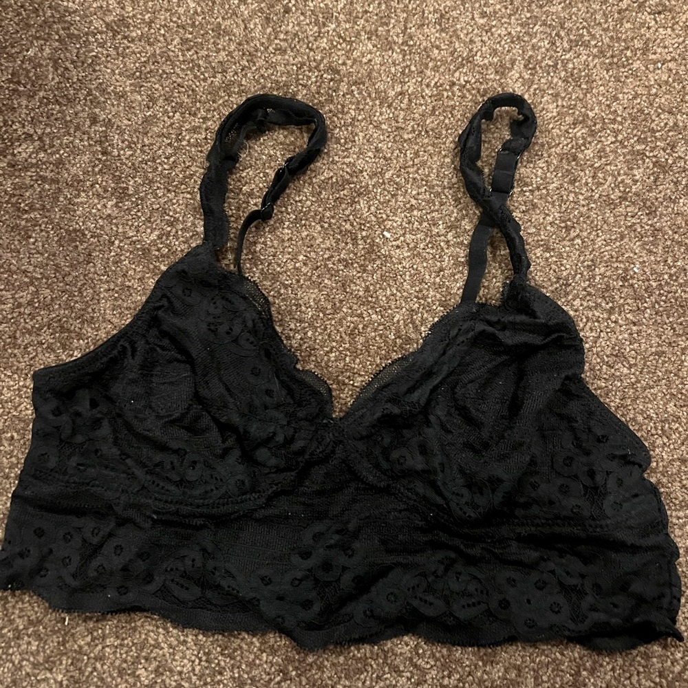 Aerie black bralette